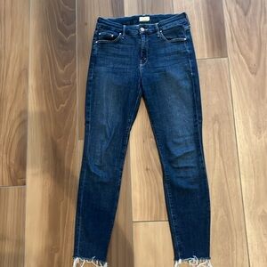 Mother The Looker Ankle Fray Size 29 color, Girl Crush